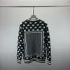 メンズプラスサイズのパーカースウェットシャツ秋 /冬のアクアード編みの編み物eの編み物編みのセーターeカスタムjnlargedディテールクルーネックコットン6s5dx