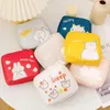 Storage Bags Women's Small Cosmetic Bag Cute Travel Mini Sanitary Napkin Coin Money Card Lipstick Wallet