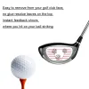 Aides Nouveau Golf Swing Trainer Impact Tape Cible Autocollant Étiquettes Driver Woods Sweet Dot Test Papier pour la Pratique du Swing