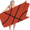 Handdoek Basketbal Bad Strand Vierkant Microvezel Wol Dik Zwemmen voor kinderen/kinderen/volwassenen