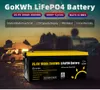 EU US Stock Brand New 24V 100AH ​​LIFEPO4 Batteripaket 24V48V Grad A uppladdningsbart batteri för RV Solar Energy Storage System