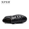 Sandalen zomer mode lederen schoenen sandalen mannen zwart casual schoenen comfort rome visser klassiekers mannelijke strandschoenen bruin #xp005