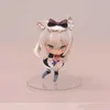 Anime Manga Figurka USS Anime Hammann HMS jednoroec Q wersja strj pokojwki figurki do gry w lalki zestawy do garau PVC zabawki dla dzieci na biurko 240319