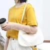 Totes Nylon Shoulder Bag For Women Simple Style Underarm Bags Retro Zipper Handbag Versatile Soft Fabric Solid Color Hobos