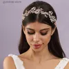 Tiaras Nowa panna młoda Wedding Hair Akcesoria Kobiety Biżuteria