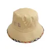 Женская дизайнерская шляпа-ведро Мужские шляпы Модные каскеты Четыре сезона Повседневная рыбацкая шляпа от солнца унисекс на открытом воздухе