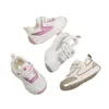 NK 2024 Spring New Children Sports Fashion Colored Soft Sole Girls 'Double Mesh Breatable Running Boys' GG