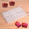 Baking Moulds Meibum Chocolate Mold Polycarbonate 3D Plastic Confectionery Model Party Gift Candy Moulds Dessert Form Baking Tray Pastry Tools L240319