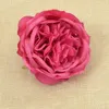 Dekorativa blommor Austin Rose Simulation Flower Head Wedding Po Props Nordic Home Decor Outdoor Christmas Supplies Festlig DIY DECORATION