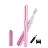 Practical Electric Face Eyebrow Scissors Hair Trimmer Mini Portable Women Body Shaver Remover Blade Razor Pink Black