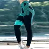 Active Pants 2024 Plus Size Seamless Yoga Leggings For Ladies Sportwear Young Girls Stripe Digital Printing Tight Gym Push Up Byxor