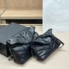 Torba designerska loulou puffer kształt luksusowa torebka Wysokiej jakości kobieta pikowana torebka crossbody Black Cain Whefelope torebki luksusowe torebki