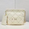 Designer-Tasche Umhängetaschen 22-Taschen-Einkaufstasche Xiao Xiangfan ist nach einer Reihe von Einkaufstaschen aus Leder mit Goldfaden-Geldbörsenhandtaschen in allen Kategorien Modisch benannt