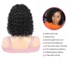 Syntetiska peruker Human Chignons Deep Wave Frontal Wig 13x4 Short Bob Wig Spets Front Human Hair Wigs Brasilian 180 Densitet Curly Human Hair Wig On Sale Clearance 240329