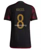 Maglia da calcio da uomo di alta qualità KROOS Euro Cup 2024 Germania HUMMELS GNABRY WERNER DRAXLER REUS MULLER GOTZE 24 25 Maglia da calcio uniforme