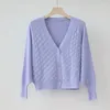 Women's Jackets Sweater Cardigan Long-sleeved Bat-sleeved Slouchy