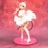 Anime Manga Lala Satalin Deviluke figurine Kawaii white skirt girl Model figurines Anime PVC GK toys for children gifts car decoration 240319