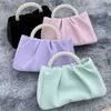 Top Shoulder Bags Pearl Small Designer Handbags Tote Handheld Womens Bag Folded Fashion Cloud Mobile Phone Single Crossbody 240311