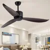 Ventilateur De plafond moderne à LEDs en pouces avec lumières simples sans lumière DC télécommande ventilateur De Techo pour la maison