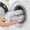 Colorful Polyester Printing Laundry Bags 6 Pcs Set Underwear Bra Washing Machine Bag Mesh Travel Organizer Wash Bag Folding Laundry Basket YFA2035