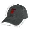 Bérets Khorne Symbol Cowboy Hat Fluffy Funny Golf Femmes Hommes