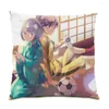 Pillow Living Room Decoration Throw Covers 45x45 Sofa Sexy Cover Beautiful Girl Velvet Cartoon Portrait Gift E1299