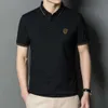 Summer Mens Polo Shirt med Metal Trend Sunny Urban Short Sleeved T-shirt kan skrivas ut 3A04 {Kategori}