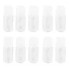 Garrafas de armazenamento 24 pcs 10ml flip top garrafa maquiagem loção enchimento sub para viagem recarregável de plástico de emulsão