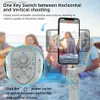 Estabilizadores AXNEN HQ5 3-Axis Handheld Gimbal Stabilizer Selfie Tripé para Smartphone iPhone Android Opcional AI Module Fill Light VS HQ3 Q240319