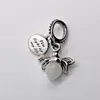 S925 Silber im Dunkeln leuchtender Glühwürmchen-Anhänger für Männer und Frauen, modische Passform, Charm-Perlen, Geburtstagsgeschenk, Halskette, Armband, Schmuck, 799352C01, Modeschmuck