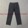 Pantalons pour hommes Bonne qualité 2024ss Broken Planet Jeans lavés Hommes Quatre étoiles à quatre coins Femmes brodées surdimensionnées Denim décontracté