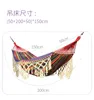 Camp Furniture 2 Person Maximum 200kg Hammock Large Brazilian Macrame Bohemia Tassel Swing Net Chair Out/Indoor Hanging Swings