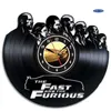 Wandklokken Saat Fast And Furious Record Clock Art Home Decor Room Design