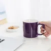 Tasses soucoupes tasse à thé polyvalente grande capacité en céramique avec couvercle filtrant pour cadeau de bureau à domicile tasse passoire pour femmes