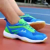 Tofflor unisex yrke träning badminton skor män ljus nonslip antislippery sneakers kvinnor långsam chock friidrott handboll sko