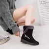 HBP bez marki hurtowe kobiety buty nowe modne buty śnieżne dla kobiet kliny obcasy plus rozmiar 43 termiczne botki przeciwpoślizgowe