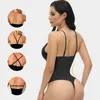 donna Vita Tummy Shaper Nuova tuta a canotta di grandi dimensioni con serraggio in vita e biancheria intima modellante per il corpo abbigliamento aderente elastico