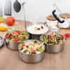 2 3 4 Contenitore per alimenti da picnic portatile grande per adulti a 5 strati Contenitore per il pranzo in acciaio inossidabile Ufficio scolastico Bento Box in stile giapponese in metallo 240304