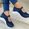 Boots White Sneakers Femme Chaussures plate-forme décontractée Mesh Breathable Vulcanie Shoes Ladies Outdoor Walking Footwear Chaussure Femme