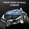Wristwatches 4G Watch Smart Android H10 Face Unlock Dual Camera 16GB SIM Talk WiFi GPS NFC Google Play App Smart Watch for Men Download 240319