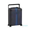 2024 Mala Designers Bagagem Moda Unissex Trunk Rod Box Spinner Universal Wheel Duffel