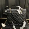 Rugzak 22k Tas Schouder Lakleer Postbode Tassen Mode Klassieke Handtas Cc Toast Caviar Designer Zwart Roze Wit Luxe Handtassen