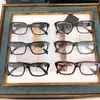 Neue Luxusmarke Essigsäure-Brille mit quadratischem Rahmen, optische Brille für Herren, Lesebrille, Damenmode, personalisierte reine handgefertigte PR14ZV-Brille