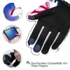 Gloves COPOZZ Men Women 3 finger Touch screen Ski Gloves Waterproof Winter Warm Snowboard Gloves Motorcycle Riding Snowmobile Gloves