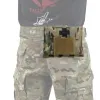 Tassen tactische EHBO -kit Pouch Medical Bag Militair Leger Snelle release Molle Survival Pouch Emergency Bag