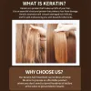 Balsam Brasilianska keratin Hair Shampoo Professional Utjämning Rättvis Curly Hair Care Product 12% 300 ml