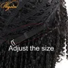 Synthetic Wigs Cosplay Wigs WIGSIN Synthetic 6Inch Dreadlocks Hair Wig Short Curled Twisted Braid Black Brown Heat Resistant Breathable Wig for Black Women 240329
