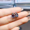 Stud Earrings Alexandrite Color Change Stone June Birthstone Solitaire Birthday Graduation Gift U3XP