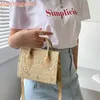 Umhängetaschen Frauen Sommer Stroh Tasche Mode Gewebte Dame Handtasche Multifunktionale Blume Hohe Kapazität Verschleißfestigkeit Sticken Einkaufsbummel