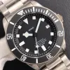 U1 TOP AAA Black Bay M79230N -0002 BB58 Wysokiej jakości Superclone Rivet Band Watches 41 mm Men Automatyczny ruch mechaniczny Sapphire Na ręce